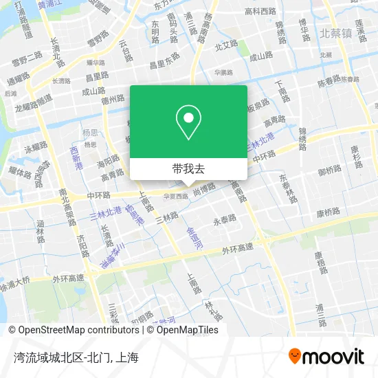湾流域城北区-北门地图