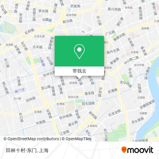 田林十村-东门地图