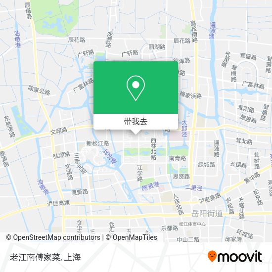 老江南傅家菜地图