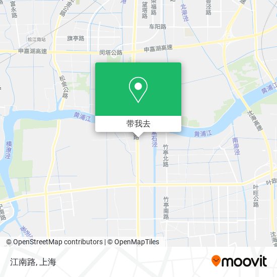江南路地图