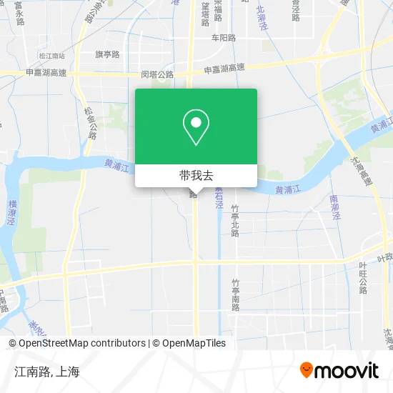 江南路地图