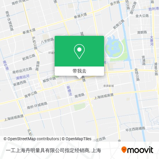 一工上海丹明量具有限公司指定经销商地图