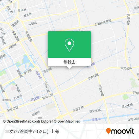 丰功路/澄浏中路(路口)地图