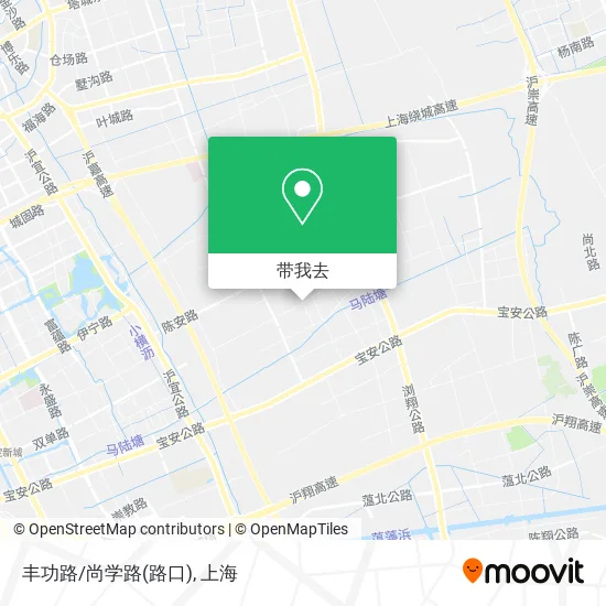 丰功路/尚学路(路口)地图