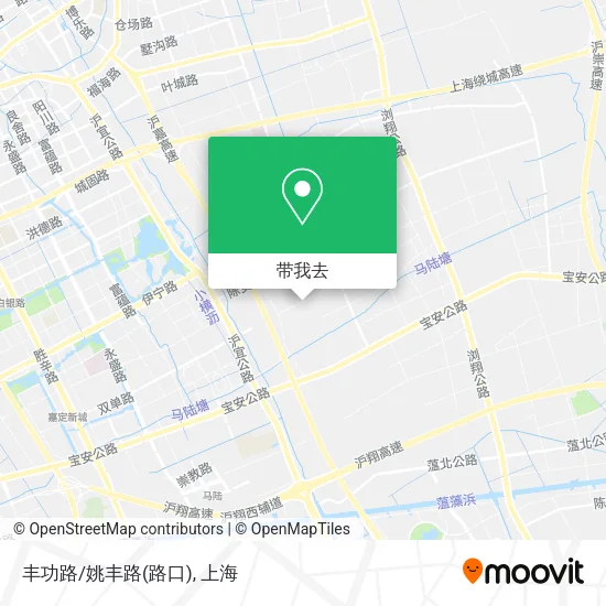 丰功路/姚丰路(路口)地图