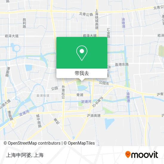 上海申阿婆地图