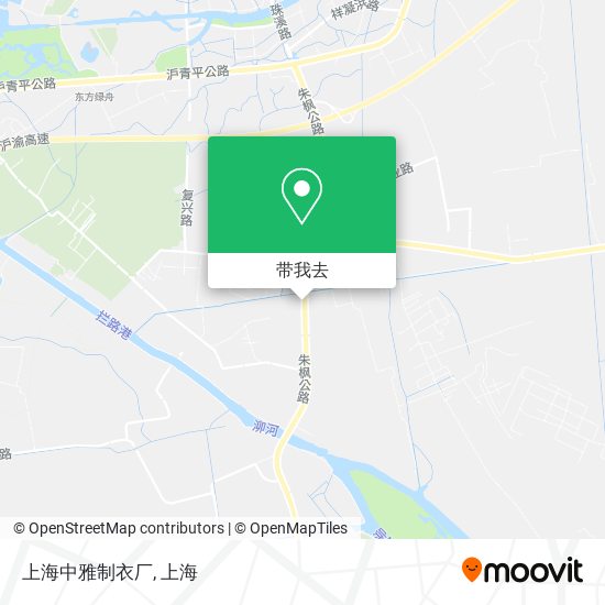 上海中雅制衣厂地图