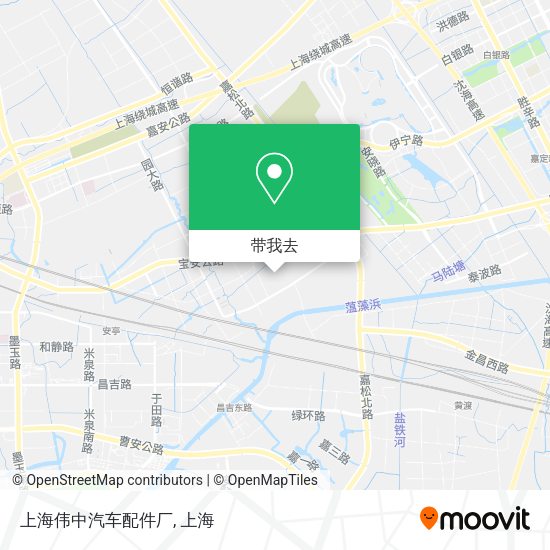 上海伟中汽车配件厂地图