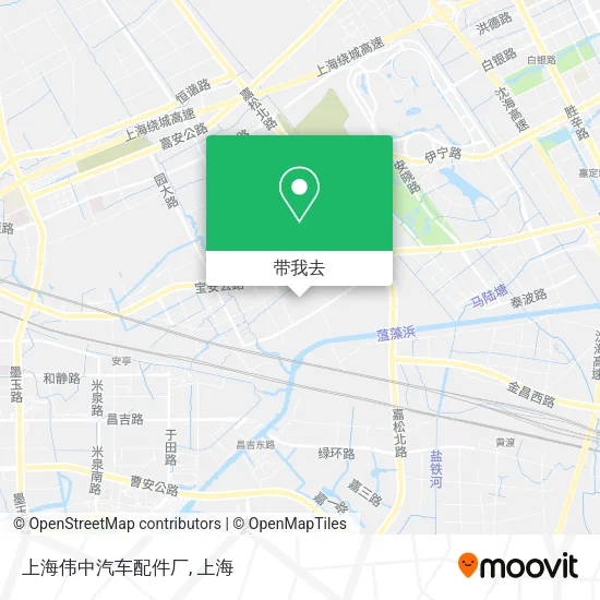上海伟中汽车配件厂地图