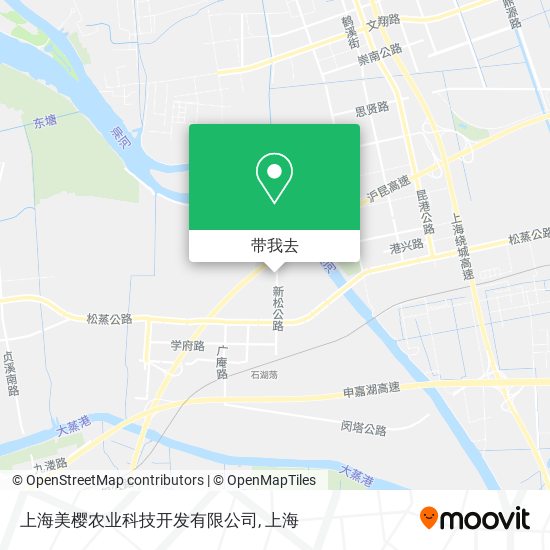 上海美樱农业科技开发有限公司地图