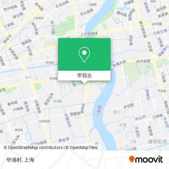 华浦村地图