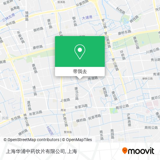 上海华浦中药饮片有限公司地图