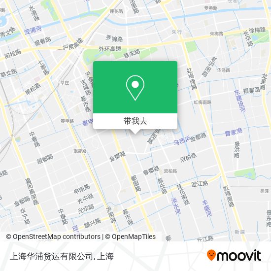 上海华浦货运有限公司地图