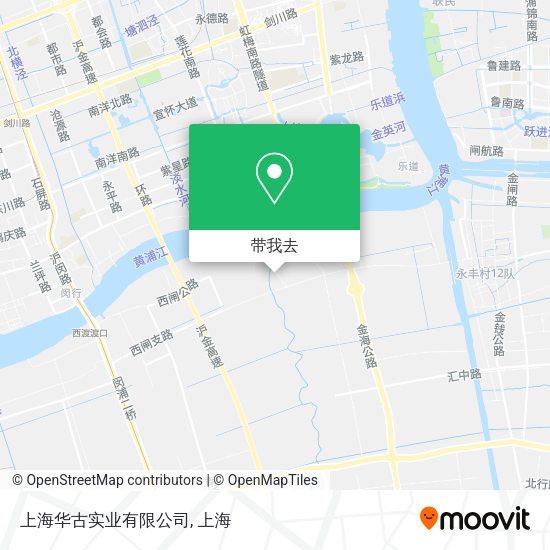 上海华古实业有限公司地图