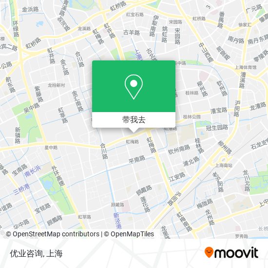 优业咨询地图