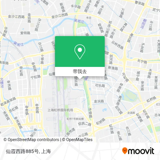 仙霞西路885号地图