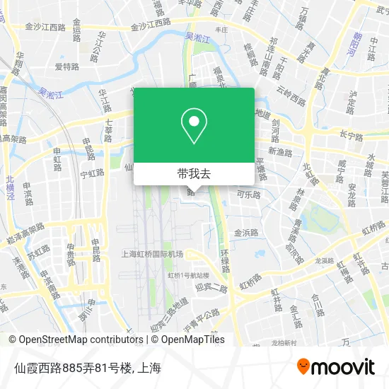 仙霞西路885弄81号楼地图