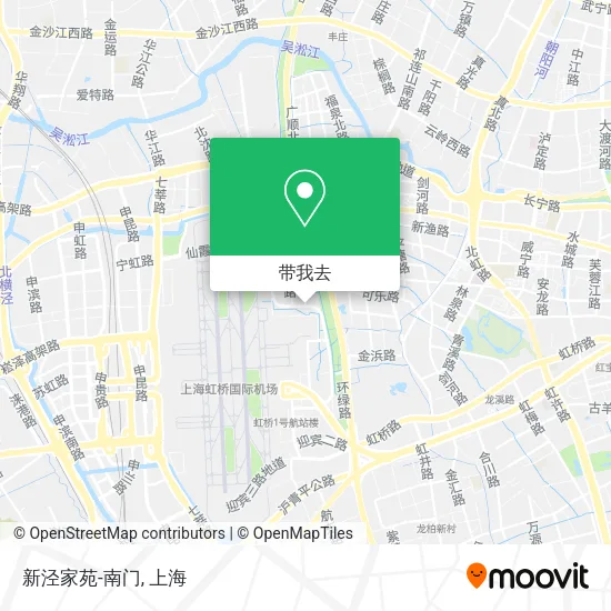 新泾家苑-南门地图