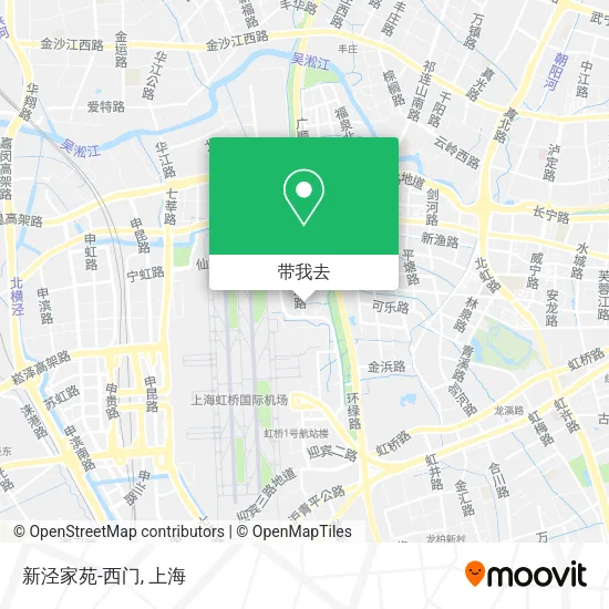 新泾家苑-西门地图