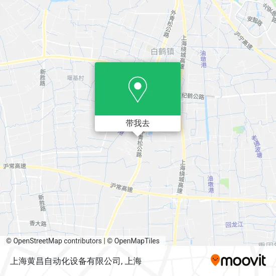 上海黄昌自动化设备有限公司地图