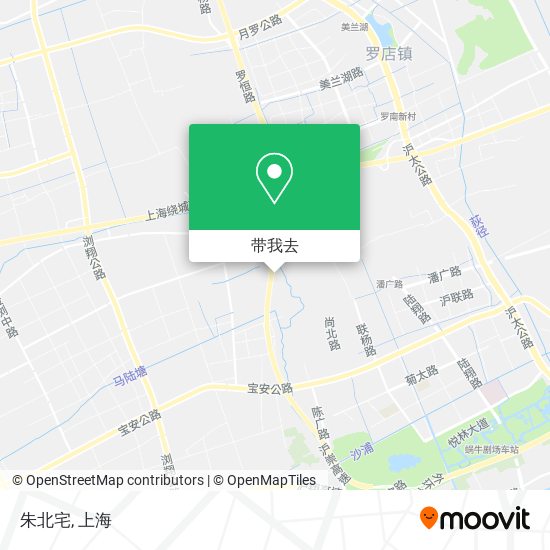 朱北宅地图