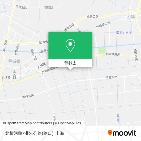 北横河路/洪朱公路(路口)地图