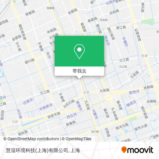 慧湿环境科技(上海)有限公司地图