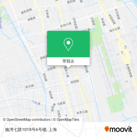 施湾七路1018号6号楼地图