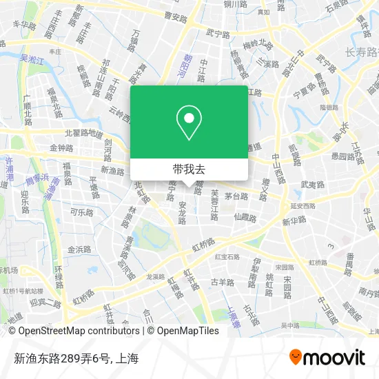 新渔东路289弄6号地图