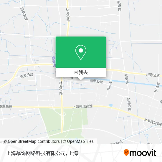 上海幕饰网络科技有限公司地图