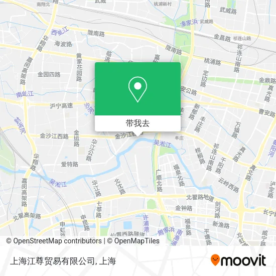 上海江尊贸易有限公司地图