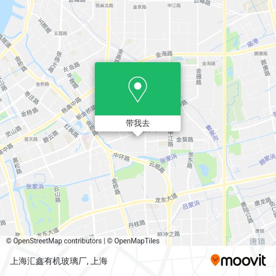上海汇鑫有机玻璃厂地图