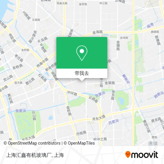 上海汇鑫有机玻璃厂地图