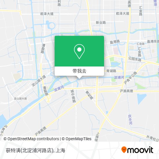 获特满(北淀浦河路店)地图