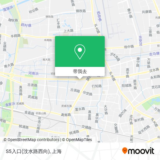 S5入口(汶水路西向)地图
