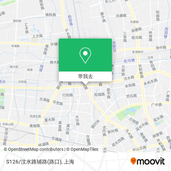 S126/汶水路辅路(路口)地图