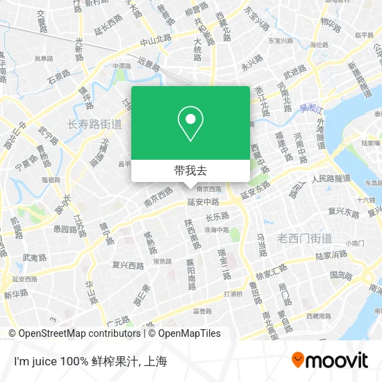 I'm juice 100% 鲜榨果汁地图