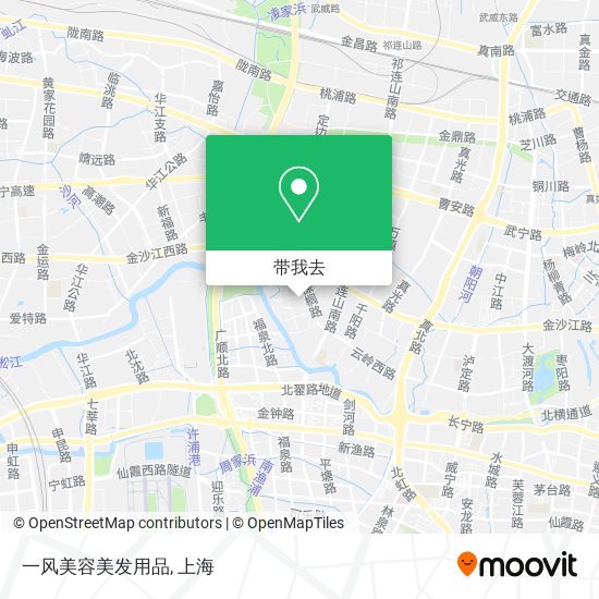 一风美容美发用品地图