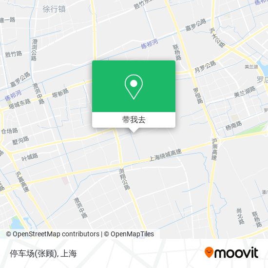 停车场(张顾)地图