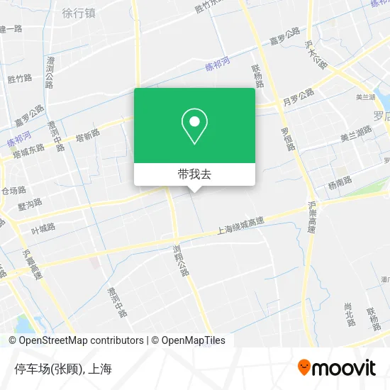 停车场(张顾)地图