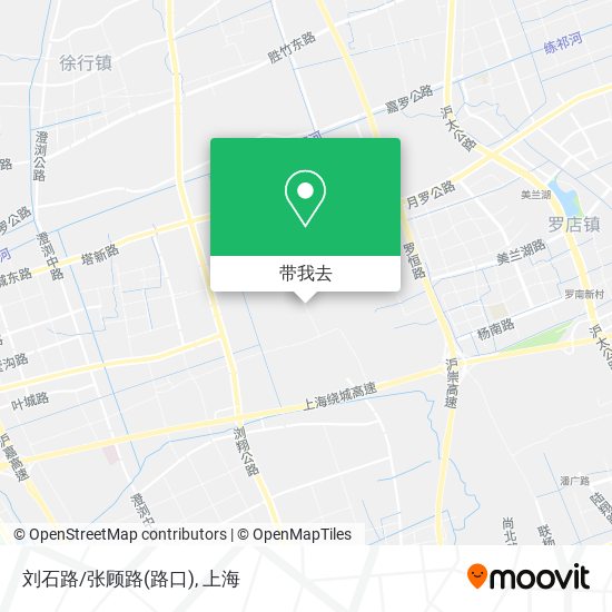 刘石路/张顾路(路口)地图