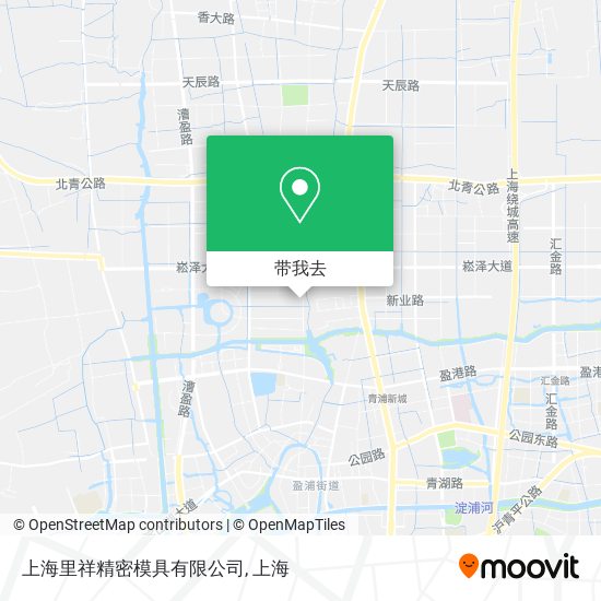 上海里祥精密模具有限公司地图
