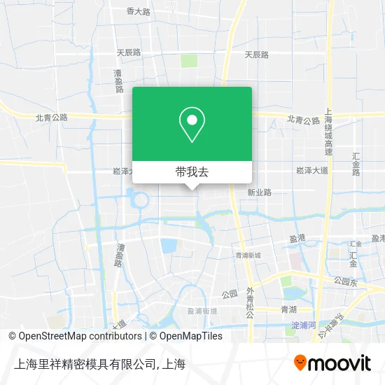 上海里祥精密模具有限公司地图