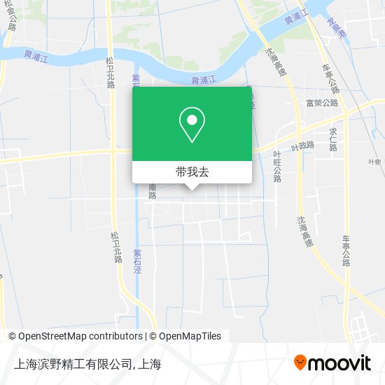 上海滨野精工有限公司地图