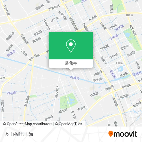韵山茶叶地图