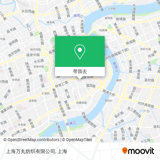 上海万丸纺织有限公司地图