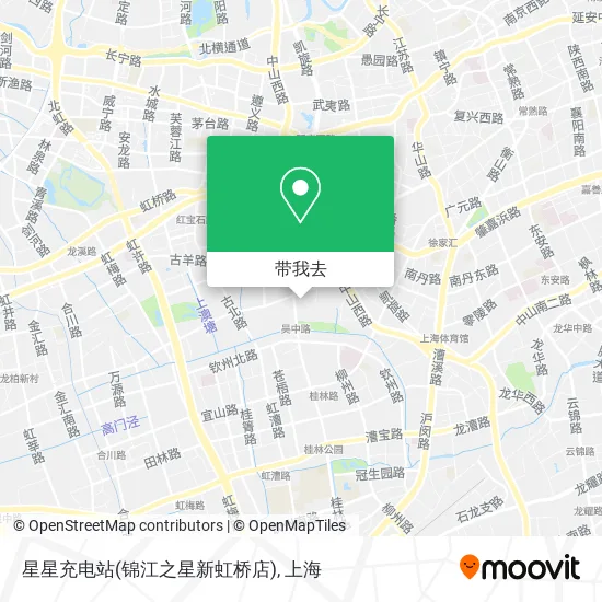 星星充电站(锦江之星新虹桥店)地图