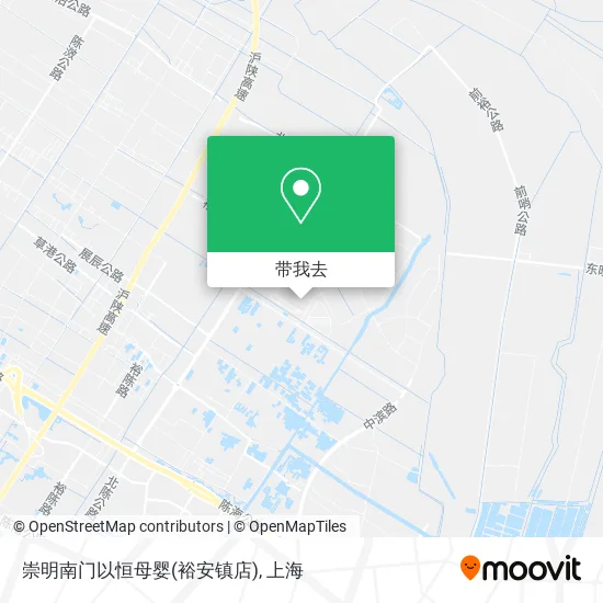 崇明南门以恒母婴(裕安镇店)地图