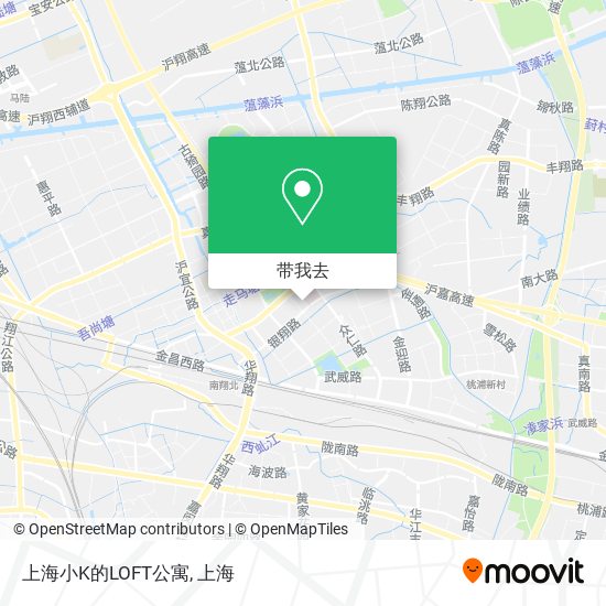上海小K的LOFT公寓地图