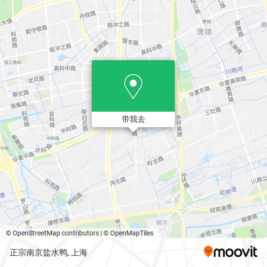 正宗南京盐水鸭地图